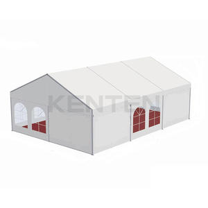 KENTEN 6x9m tente de fête extérieure étanche à Structure A avec tente de mariage blanche en aluminium - Product Image 1