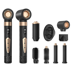 2025 Hochgeschwindigkeits-Haartrockner Anion Lockens tab Multifunktion ales ionisches Heißluftkamm-Set Neue Technologie Multi-in-One-Haarkamm - Product Image 5
