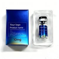 Özel Peptit Kutusu Taşınabilir Şişe Çantası, Buz Jeli Paketi Dahil 3ml 5ml 10ml Cam Şişe