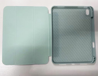Couverture de livre de tablette en cuir PU pliable avec étui en TPU à Dissipation thermique pour iPad air 11 10.9 pochette à rabat pour tablette