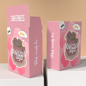 Cajas de embalaje de <span class=keywords><strong>cereales</strong></span> de calidad alimentaria al por mayor, caja de papel de copos de maíz con logotipo personalizado, cajas de aperitivos informales populares superventas - Product Image 1