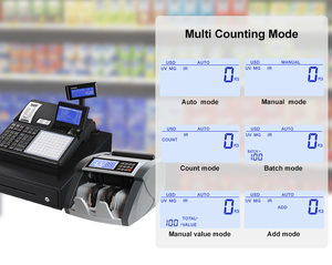 Compteur de billets UV/MG AL-5117, détecteur de faux billets, <span class=keywords><strong>machine</strong></span> à compter l'argent, pratique et économique, avec écran LCD - Product Image 5