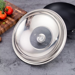 Trépied plat domestique en acier inoxydable épaissi, magnétique, pour couvercle de casserole, style américain - Product Image 2