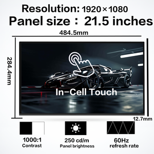 LM215WFA-SSG1 21.5" FHD จอแสดงผล LCD LED แบบสัมผัส 1080p 72% NTSC - Product Image 4