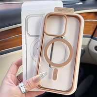Coques transparentes pour iPhone 17 16 13 12 11 Pro Max Mini, coque magnétique pour iPhone Air 15 14 Pro Max 16 Plus