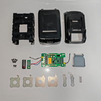 Kit de remplacement de boîtier de batterie pour outils MKT MAK 18V BL1880B 8.0AH 10 cellules 21700 avec BMS d'équilibrage pour coque de batterie d'outils électriques MAK