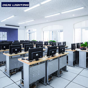 Plafonnier LED suspendu au design moderne et simpliste, éclairage d'intérieur, luminaire de <span class=keywords><strong>plafond</strong></span>, lumière à intensité réglable, montage en surface sur panneau, 2/4 pieds - Product Image 2