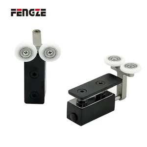FENGZE doccia porta scorrevole Hardware porta porta accessori automatico vetro porta scorrevole sistema