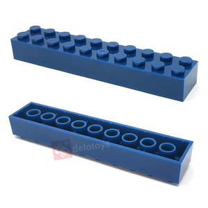 Delo đồ chơi (16 màu) Bộ phận tự làm khối xây dựng bằng nhựa 2*10 số lượng lớn gạch 2x10 (số 3006) - Product Image 3