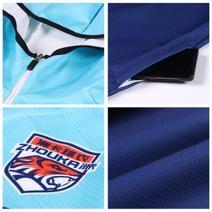 Tute da Allenamento Personalizzate da Uomo di Alta Qualità 210/280g con Giacca con Zip e Cappuccio e Pantaloni da Calcio - Product Image 3