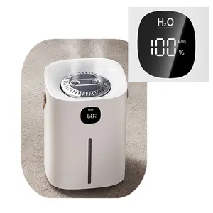 Homefish Humificador Top Menjual Humidifier Isi Ulang Nirkabel 2L Humidifier Semprot Ganda Portabel untuk Kamar Tidur Rumah