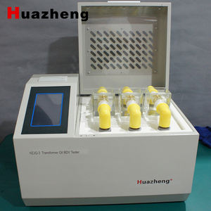 Equipamento de Teste de Resistência Dieletrica de Óleo Isolante Huazheng 80kV, Testador de Óleo de Transformador BDV com 3 Copos - Product Image 6