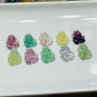 Mini figurines de papillons en cristal sculpté sur mesure, artisanat en fluorite arc-en-ciel naturelle, pour cadeau