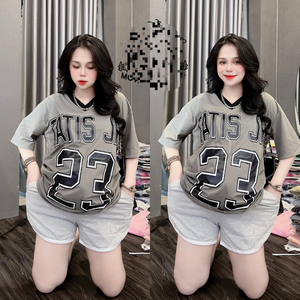 ชุดกีฬาสันทนาการชุดฤดูร้อนของผู้หญิงชุดสวมใส่ขนาดเ<span class=keywords><strong>ล</strong></span>็กกางเกงขาสั้นสองชิ้นตาข่ายสีแดงสไตล์สตรีททอดแบบสองชิ้น - Product Image 2