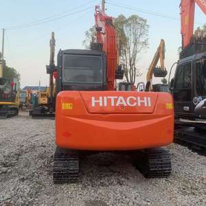 Excavadora de orugas hidráulica de 6 toneladas usada de segunda mano HITACHIZX60 original de Japón con motor confiable - Product Image 5