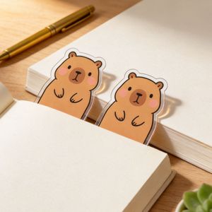 Spot wholesale acrylic capybara <b>Bookmark</b> Book Reading Mark <b>bookmark</b> card <b>gift</b> promotional <b>gifts</b> - Product Image 1