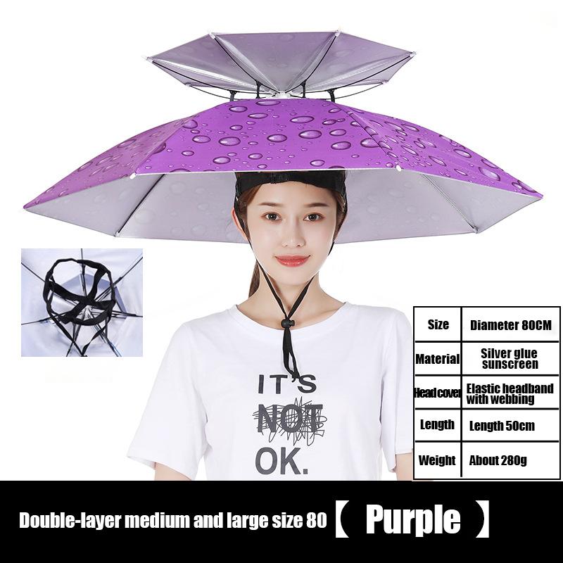 Goutte de pluie violette