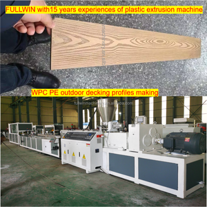 WPC bois plastique bambou poudre plancher porte conseil cadre profil machine ligne de production ligne d'extrusion - Product Image 2