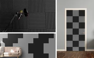 Bảng âm tường cách âm phòng thu âm thiết bị âm thanh bọt tấm - Product Image 6