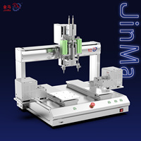 Nouvelle machine de vissage intelligente à 3 axes avec alarme automatique, double alimentation, moteur, pompe, boîte de vitesses et roulement pour le serrage de vis
