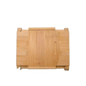 Trancheuse à pain en bois avec épaisseur réglable, planche à découper en bambou pour la cuisine - Product Image 4