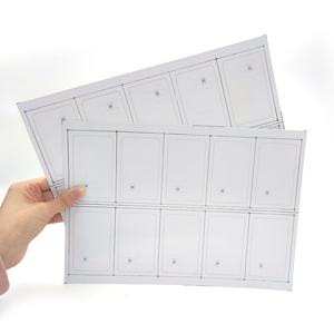 Hf 13.56MHz thẻ PVC Inlay <span class=keywords><strong>Mifare</strong></span> cổ điển <span class=keywords><strong>1K</strong></span> Proximity thẻ thông minh 2*5 RFID Inlay tấm với varial bố trí - Product Image 6
