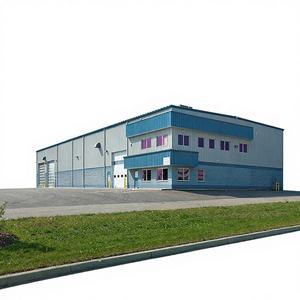 Gimnasio de Baloncesto con Estructura de Acero de Construcción Rápida Premium, Sin Columnas, Uso Comercial, Diseño Moderno, Vida Útil de 50 Años, Resistente al Viento - Product Image 1