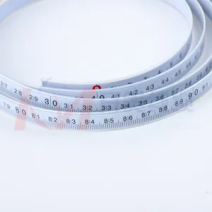 Cable de regla de acero de alta temperatura. Regla métrica de acero de doble cara chapada en plata inglesa. Se puede personalizar 15M, 30 m, 35 m