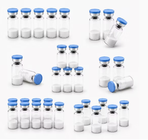 Glass Vial 2ml 10ml Lyophilized Powder Empty Glass <b>Bottle</b> With Rubber <b>Stopper</b> Lid - Product Image 6