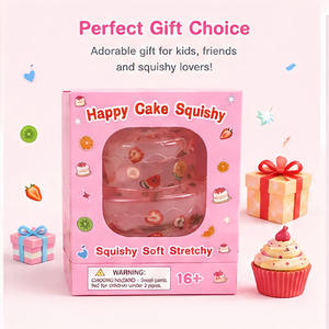 New Arrival Soft Cake Squeeze Toy Maltose Sensory <b>Fidget</b> Toy Colorful Dessert Squishy Slow Rebound Novelty Gift - Product Image 5