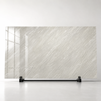 Piedra Artificial Blanca de Lujo, Piedra Sinterizada de Gran Formato, Revestimiento de Pared para Hoteles, Sala de Estar, Losa de Piedra Sinterizada
