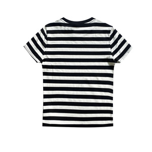 <span class=keywords><strong>Noir</strong></span> <span class=keywords><strong>et</strong></span> <span class=keywords><strong>blanc</strong></span> <span class=keywords><strong>rayé</strong></span> coton Spandex t-<span class=keywords><strong>shirt</strong></span> surdimensionné femmes été col rond t-shirts femmes décontracté haute qualité <span class=keywords><strong>rayé</strong></span> t-<span class=keywords><strong>shirt</strong></span> - Product Image 2