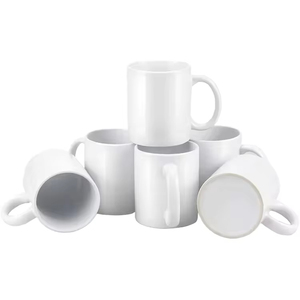 Tazza in Ceramica Bianca Anti-scottatura per Sublimazione, Prezzo di Fabbrica, Tazze da Caffè in Ceramica per Regali con Forma Personalizzata, Regalo Speciale - Product Image 5