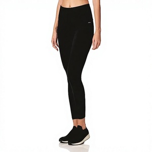 Leggings Deportivos Personalizados para Mujer, Corte en V, Sin Costuras, Cintura Media, Transpirables, de Spandex y Poliéster, con Estampado Digital, para Yoga - Product Image 1