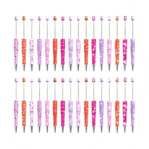 Bolígrafos de Plástico Duradero para Personalizar - Serie Corazón de San Valentín, Bolígrafos Personalizables con Serigrafía para Regalos y Promociones - Product Image 1