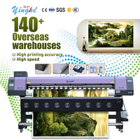 Impresora de Formato Grande de 2 Metros de Buena Calidad con Cabezal de Impresión I3200 de Yinghe para Adhesivos/Pancartas