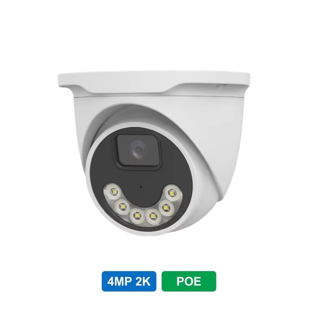 Factory Direct 2K Surveillance IP Camera AI Human/Vehicle Detection 4MP CMOS Cloud Smart Home Security Camera IP66 Waterproof