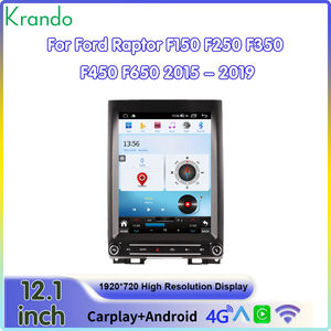 Autoradio Android Style Tesla 12.1 ''pour Ford <span class=keywords><strong>Raptor</strong></span> F150 F250 F350 F450 <span class=keywords><strong>F650</strong></span> 2015-2019 Navigation de voiture stéréo sans fil CarPlay - Product Image 2