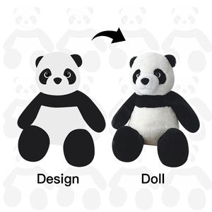 Nuovo arrivo carino Panda Panda Panda bambola pezza personalizzata peluche giocattolo peluche morbido cervo volpe - Product Image 2