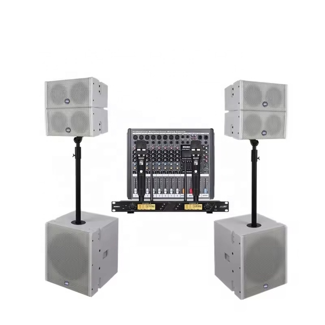 Professional Active Line Array Speakers Box for World Tour/Music Festival/Gymnasium/Sports Hall or Stadium