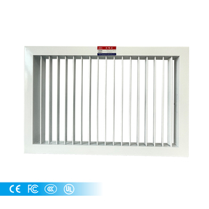 Kích thước tùy chỉnh một lớp lưới tản nhiệt không khí nhôm Louvre cho hệ thống HVAC cung cấp không khí trở lại với lắp đặt dễ dàng - Product Image 2