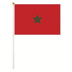 Drapeau de la Mongolie à agiter à la main, personnalisé, de haute qualité, durable, à séchage rapide, écologique, en polyester, pour événements ou festivals - Product Image 4