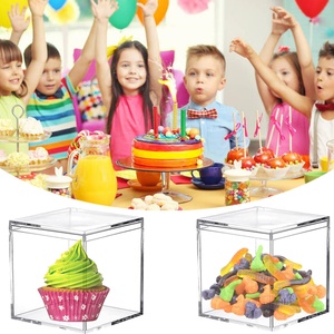 Boîtes Cubes Modernes en Acrylique Transparent Personnalisées pour Vêtements, Résistantes à l'Eau, Idéales pour Présentoirs d'Angle Autonomes - Vente en Gros Fabricant - Product Image 5