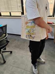 Bolsa de Lona Personalizada de Alta Calidad, Bolsas de Compras de Lona Económicas, Bolsa de Lona Promocional con Logotipo Personalizado - Product Image 3