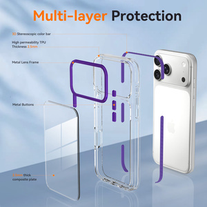 Produttore all'ingrosso di accessori cellulari, custodie per iPhone 18 17 16 15 Pro Max, fornitore OEM ODM con packaging personalizzato - Product Image 2
