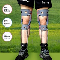 Exosquelette de marche pliable en nylon pour la rééducation, l'entraînement et l'assistance à la mobilité en extérieur