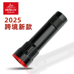 NbJDLite Aluminum Alloy <b>Flashlight</b> Led Zoom Mini <b>Torch</b> For Hiking Camping Daily Use - Product Image 1