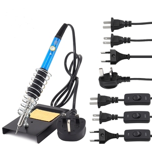 Kit de fer à souder électrique OKYN-G5200 60W à température réglable avec support et options de prises multiples - Product Image 2