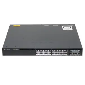Original Used WS-C3650-24TS-L 24-Port Gigabit Ethernet Switch With Lite Software Feature Set - Managed Network Switch