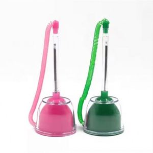Custom Logo Plastic Promotional Desk Holder <b>Table</b> Counter Ballpoint Pen - Product Image 1